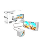 Gigabyte GAMING 240 ICE Υδρόψυξη Επεξεργαστή Διπλού Ανεμιστήρα 120mm Λευκή