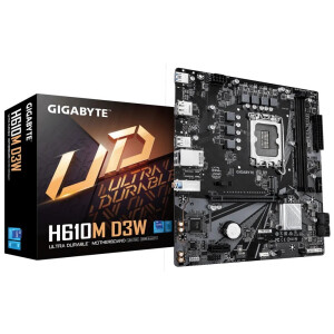 Gigabyte H610M D3W rev. 1.0 Motherboard Micro ATX με Intel 1700 Socket