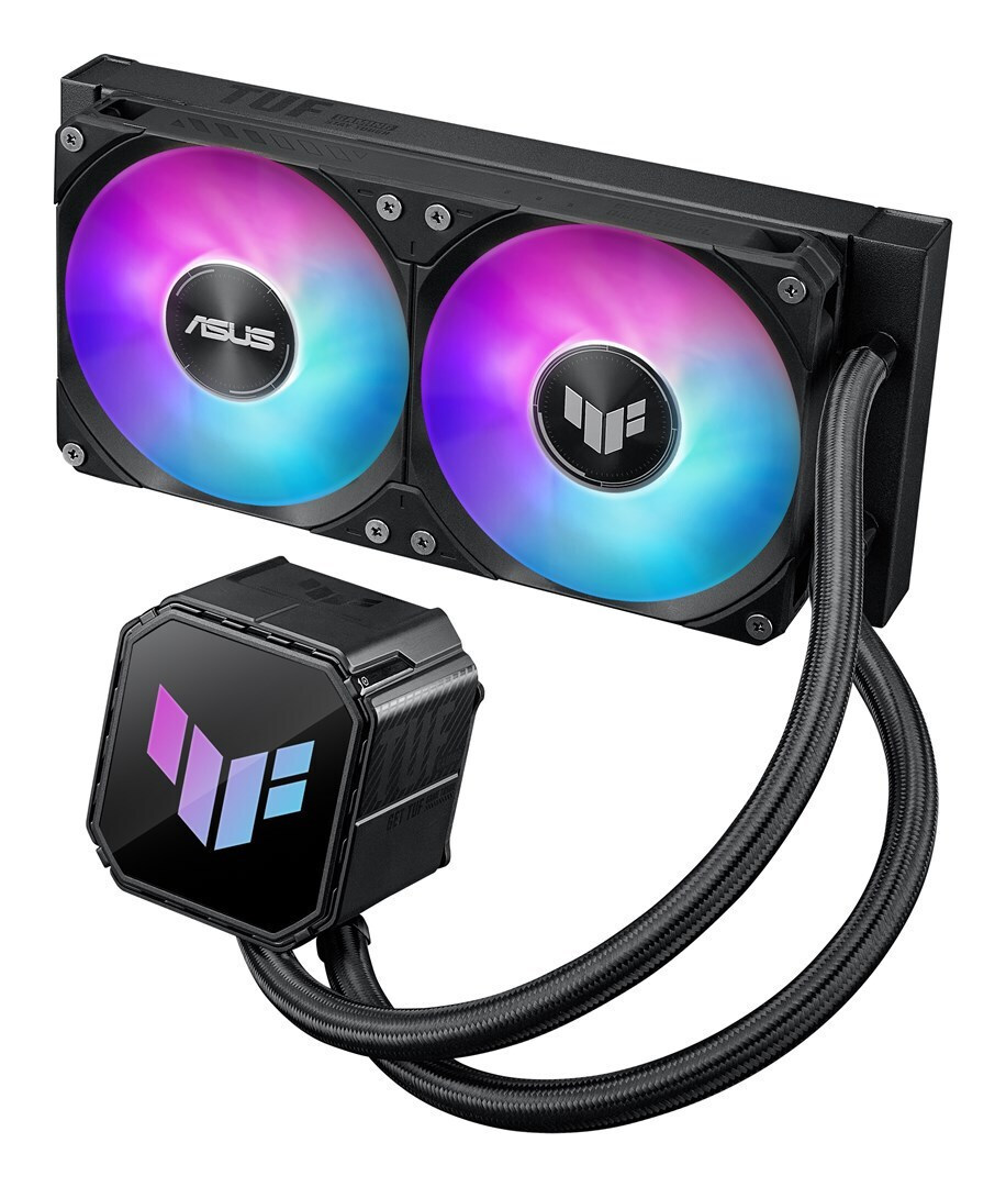 Asus TUF Gaming LC III 240 Υδρόψυξη Επεξεργαστή Διπλού Ανεμιστήρα 120mm για Socket AM4/AM5/1700/1200 με ARGB Φωτισμό