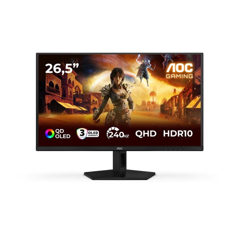 AOC Q27G41ZDF QD-OLED HDR Gaming Monitor 25.6 QHD 2560x1440 240Hz με Χρόνο Απόκρισης 0.3ms GTG