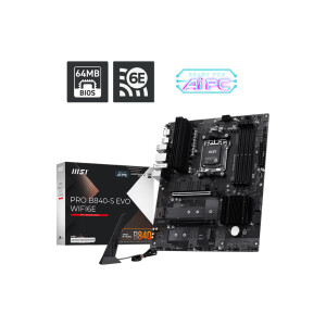MSI PRO B840-S EVO WIFI6E Motherboard ATX με AMD AM5 Socket 7E93-001R