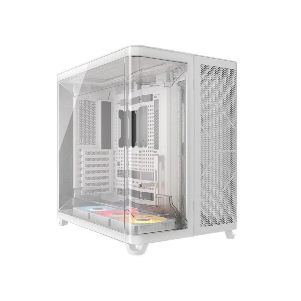Corsair AIR 5400 RS-R ARGB Midi Tower Κουτί Υπολογιστή με Πλαϊνό Παράθυρο Λευκό