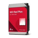Western Digital Red Plus 4TB HDD Σκληρός Δίσκος 3.5 SATA III 5400rpm με 256MB Cache για NAS / Server Κωδικός WD40EFZZ