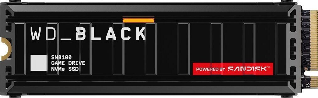 Western Digital SN8100 SSD 1TB M.2 NVMe PCI Express 5.0 Κωδικός WDS100T1XHM-00CMT0
