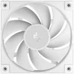 Deepcool Fd12 Wh Case Fan 120mm με Λευκό Φωτισμό και Σύνδεση 4-Pin PWM 3τμχ Λευκό