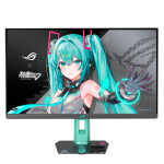Asus ROG Strix XG27ACMEG-G Hatsune Miku Edition IPS HDR Gaming Monitor 27 QHD 2560x1440 260Hz με Χρόνο Απόκρισης 1ms GTG