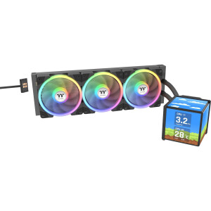 Thermaltake MINECUBE 360 Ultra AIO Υδρόψυξη Επεξεργαστή Τριπλού Ανεμιστήρα 120mm με ARGB Φωτισμό
