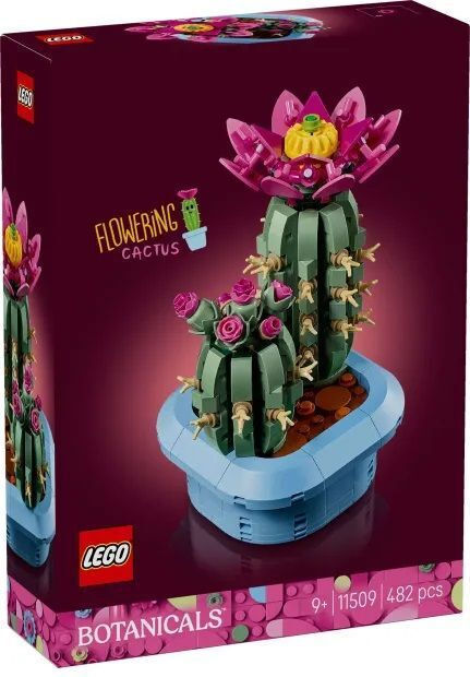 LEGO Botanical Collection Flowering Cactus για 9 ετών Ετών 482τμχ Κωδικός 11509
