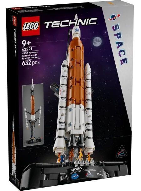 LEGO Technic NASA Artemis Space Launch System Rocket για 9 ετών Ετών 632τμχ Κωδικός 42221