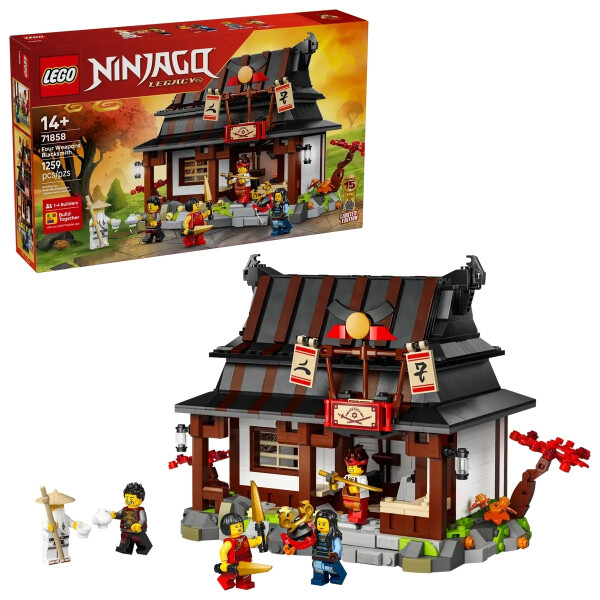 LEGO Ninjago Four Weapons Blacksmith 15th Anniversary για 14 ετών Ετών 1259τμχ Κωδικός 71858
