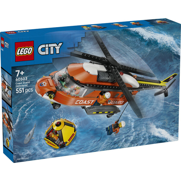 LEGO City Coast Guard Helicopter για 7 ετών Ετών 551τμχ Κωδικός 60503
