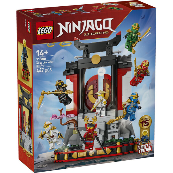 LEGO Ninjago Ninja Character Display 15th Anniversary για 14 ετών Ετών 447τμχ Κωδικός 71866