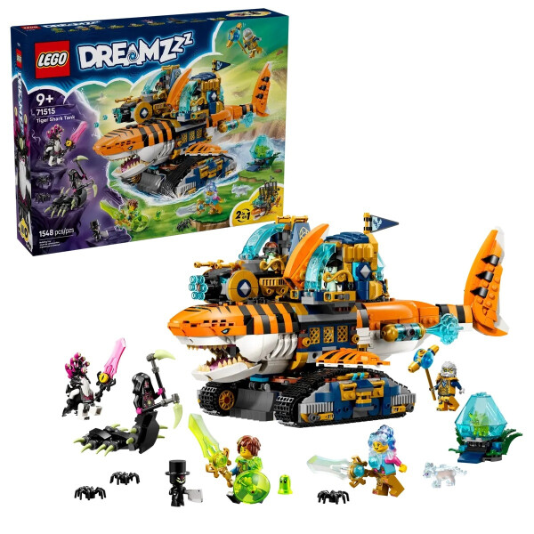 LEGO DREAMZzz Tiger Shark Tank για 9 ετών Ετών 1548τμχ Κωδικός 71515
