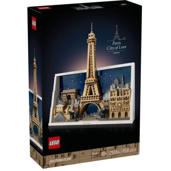 LEGO Architecture Paris City of Love για 18 ετών Ετών 958τμχ Κωδικός 21064