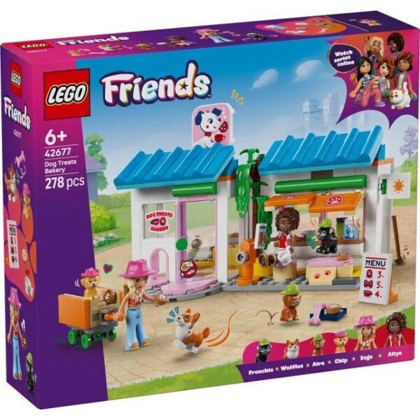 LEGO Friends Dog Treats Bakery για 6 ετών Ετών 278τμχ Κωδικός 42677