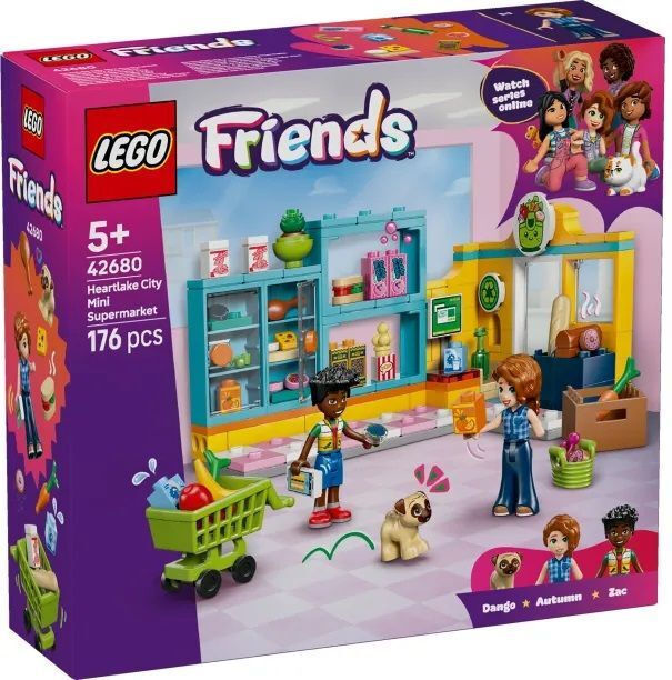LEGO Friends Heartlake City Convenience Store για 5 ετών Ετών 176τμχ Κωδικός 42680