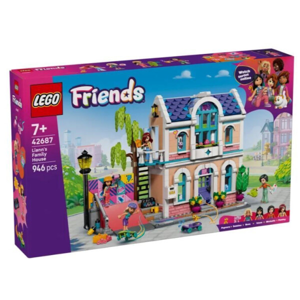 LEGO Friends Lianns Family House για 7 ετών Ετών 946τμχ Κωδικός 42687