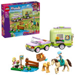 LEGO Friends Horse Baby Foal Trailer για 7 ετών Ετών 279τμχ Κωδικός 42695