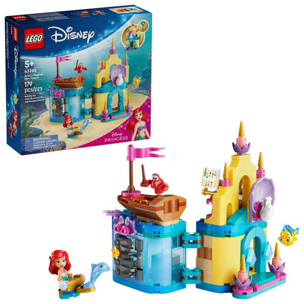 LEGO Disney Ariels Magical Mini Palace για 5 ετών Ετών 179τμχ Κωδικός 43285