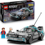 LEGO Speed Champions Time Machine from Back to the Future για 3 ετών Ετών 357τμχ Κωδικός 77256