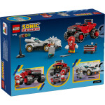 LEGO Sonic The Hedgehog Silvers Car vs. Knuckles Monster Truck για 8 ετών Ετών 378τμχ Κωδικός 77118