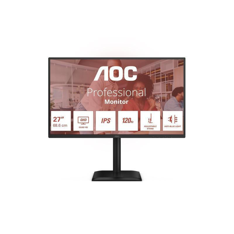 AOC Q27E4U Monitor 27 QHD 2560x1440
