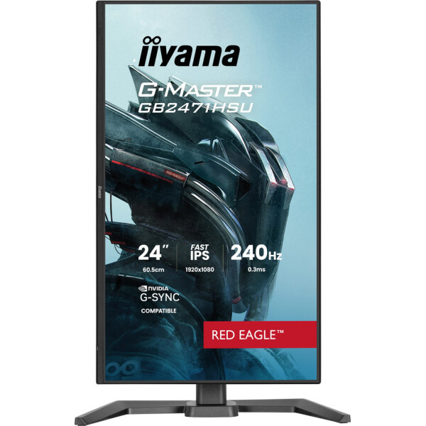 Iiyama G-MASTER GB2471HSU-B1 IPS HDR Gaming Monitor 23.8 FHD 1920x1080 240Hz