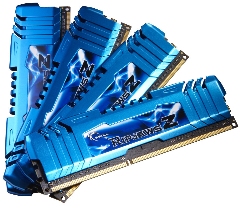 G.Skill RipJaws DDR3 32GB RAM με 4x8GB Modules και Ταχύτητα 2400 για Desktop Κωδικός F3-2400C11Q-32GZM