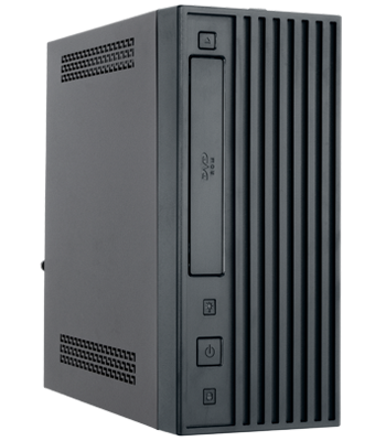 Chieftec BT-02B-U3 Mini Tower Υπολογιστή σε Μαύρο χρώμα