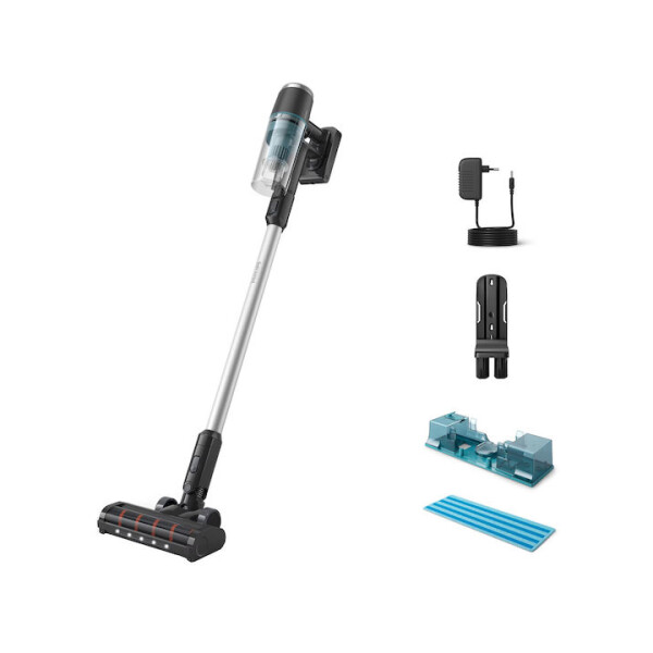 Philips Aqua 3000 Επαναφορτιζόμενη Σκούπα 2 σε 1 Stick Χειρός 25.2V Μαύρη