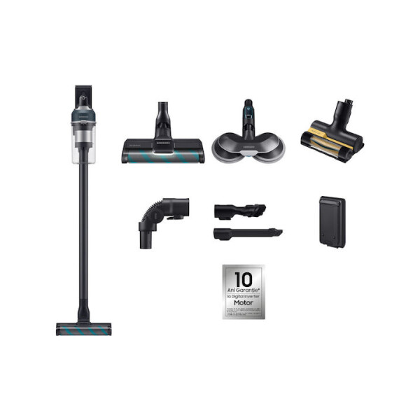 Samsung Jet 85 Premium Επαναφορτιζόμενη Σκούπα Stick 25.2V Μαύρη