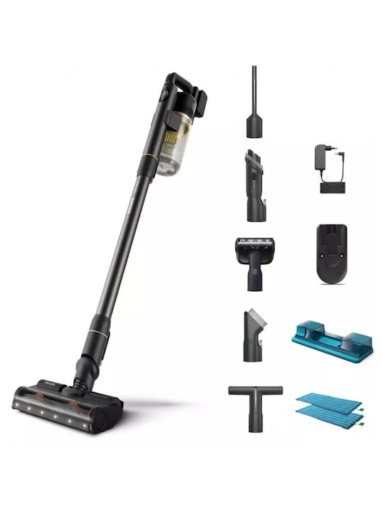 Philips Επαναφορτιζόμενη Σκούπα 2 σε 1 Stick Χειρός 25.2V Μαύρη XC7057/01