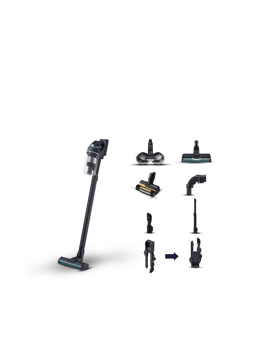 Samsung Jet 85 Premium Επαναφορτιζόμενη Σκούπα Stick 25.2V Μαύρη