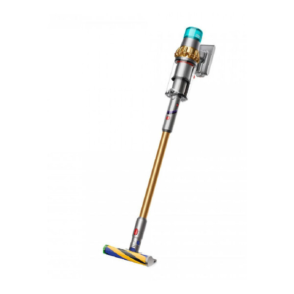 Dyson V15 Detect Absolute Επαναφορτιζόμενη Σκούπα 2 σε 1 Stick Χειρός 25.2V Χρυσή