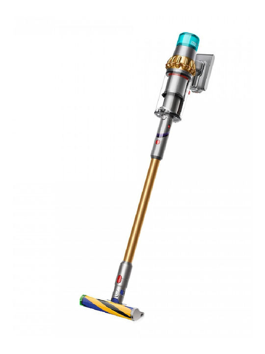 Dyson V15 Detect Absolute Επαναφορτιζόμενη Σκούπα 2 σε 1 Stick Χειρός 25.2V Χρυσή