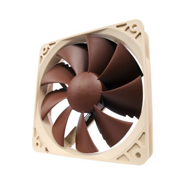 Noctua NF-P12 Case Fan 120mm με Σύνδεση 4-Pin PWM Καφέ