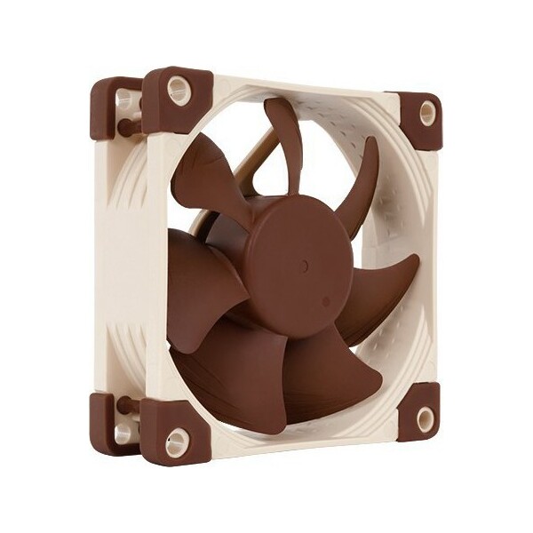Noctua NF-A8 FLX Case Fan 80mm με Σύνδεση 3-Pin Καφέ