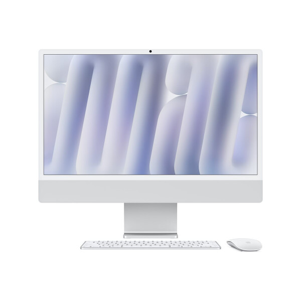 Apple iMac 24 2024 M4-10-Core/16GB/512GB SSD/10-Core GPU/macOS Silver International English