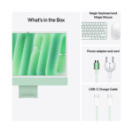 Apple IMac 24 2024 M4-8-Core/16GB/256GB SSD/8-Core GPU/macOS Green International English