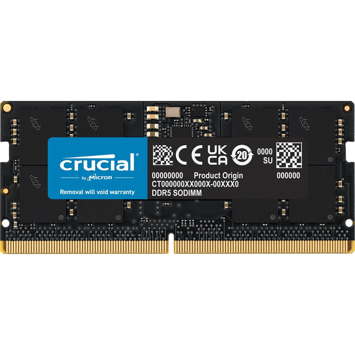 Crucial DDR5 με Module 1x24GB και Ταχύτητα 5600 για Laptop Κωδικός CT24G56C46S5