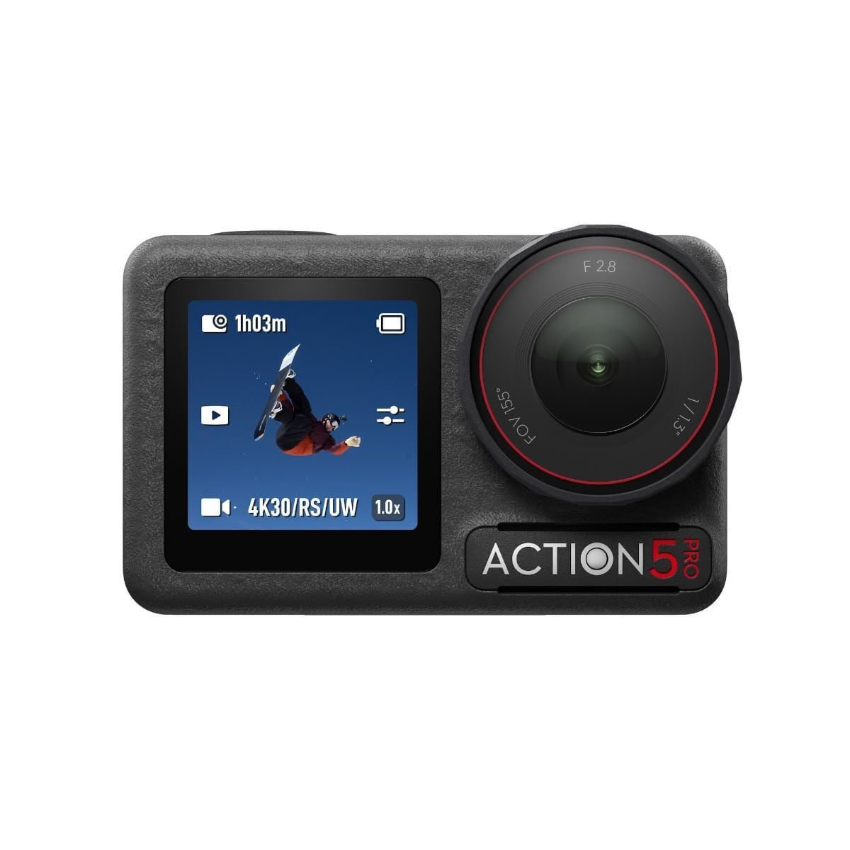 DJI Osmo Action 5 Pro Action Camera 4K Ultra HD Υποβρύχια Adventure με Οθόνη Αφής 2.5 και Wi-Fi Μαύρη