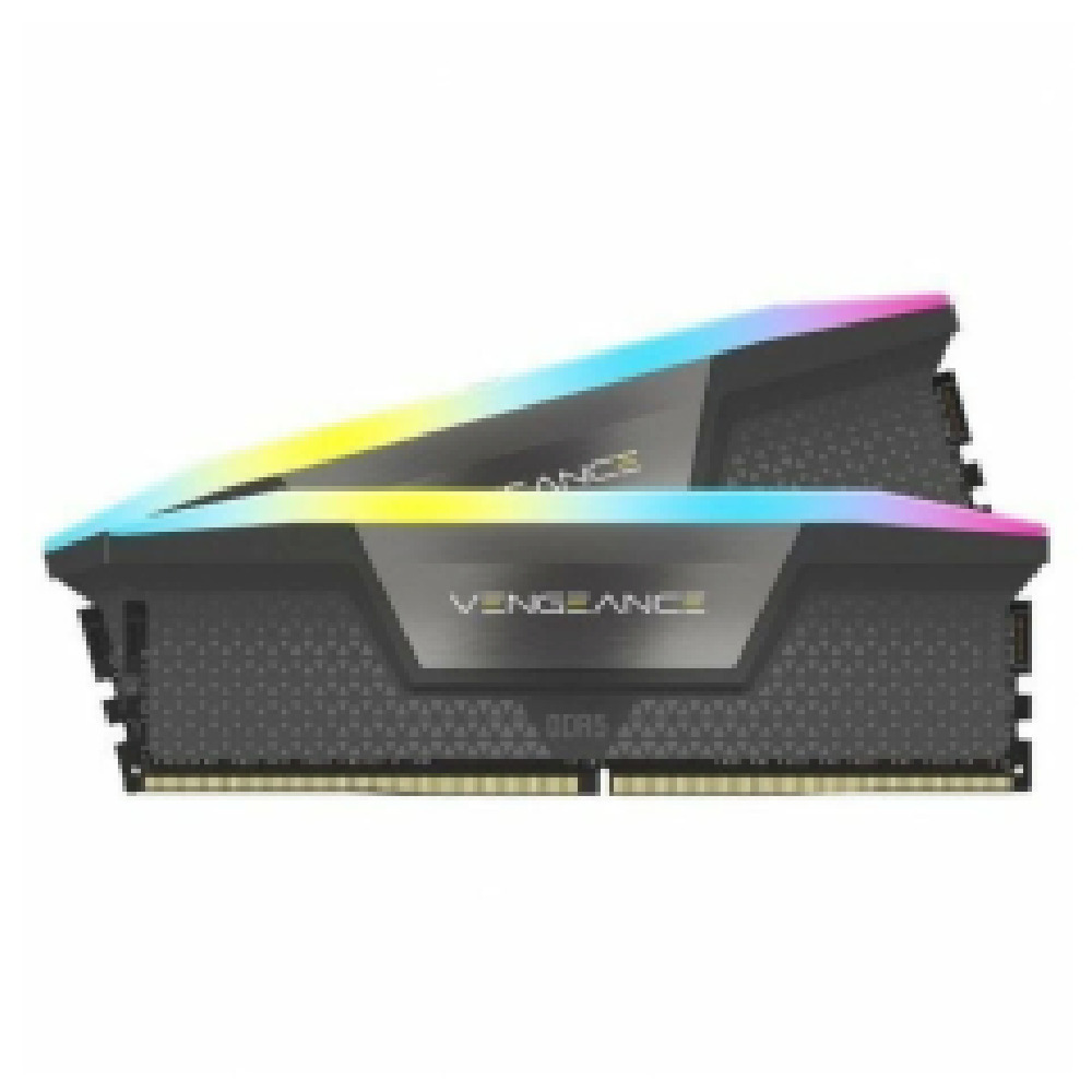 Corsair Vengeance RGB DDR5 32GB RAM με 2x16GB Modules και Ταχύτητα 6000 για Desktop Κωδικός cmh32gx5m2b6000z38