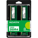 Adata Premier DDR4 16GB RAM με 2x8GB Modules και Ταχύτητα 3200 για Desktop Κωδικός AD4U32008G22-DTGN