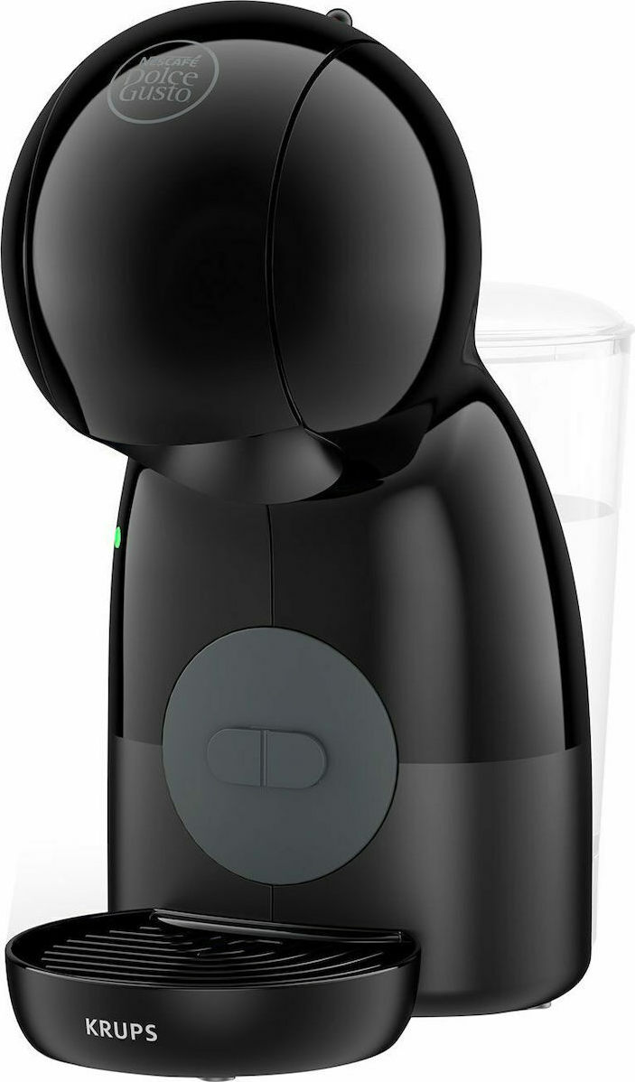 Krups Piccolo XS Καφετιέρα για Κάψουλες Dolce Gusto Πίεσης 15bar Black Κωδικός KP1A3BS