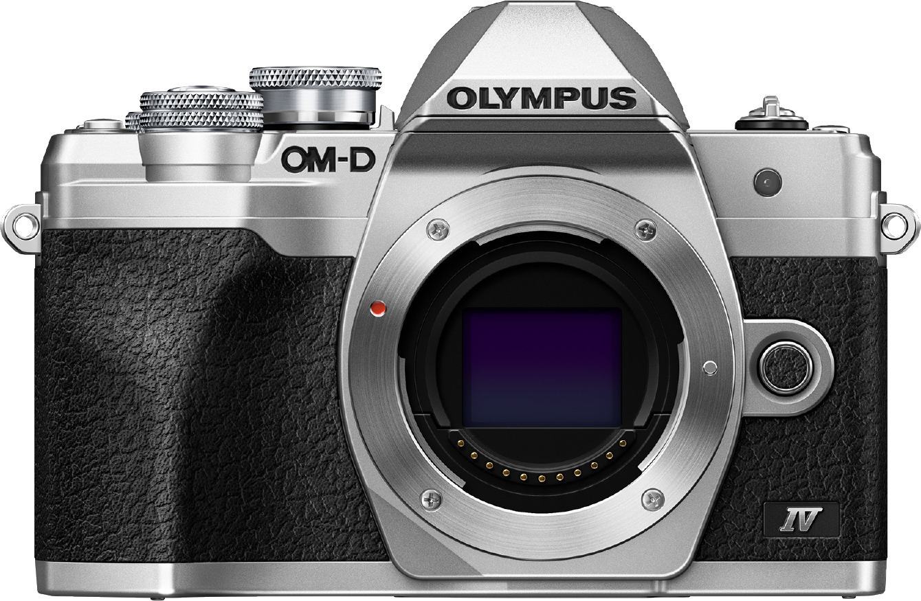Olympus OM-D E-M10 Mark IV Mirrorless Φωτογραφική Μηχανή Body Ασημί