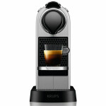 Krups CitiZ Καφετιέρα για Κάψουλες Nespresso Πίεσης 19bar Silver Κωδικός XN741B40