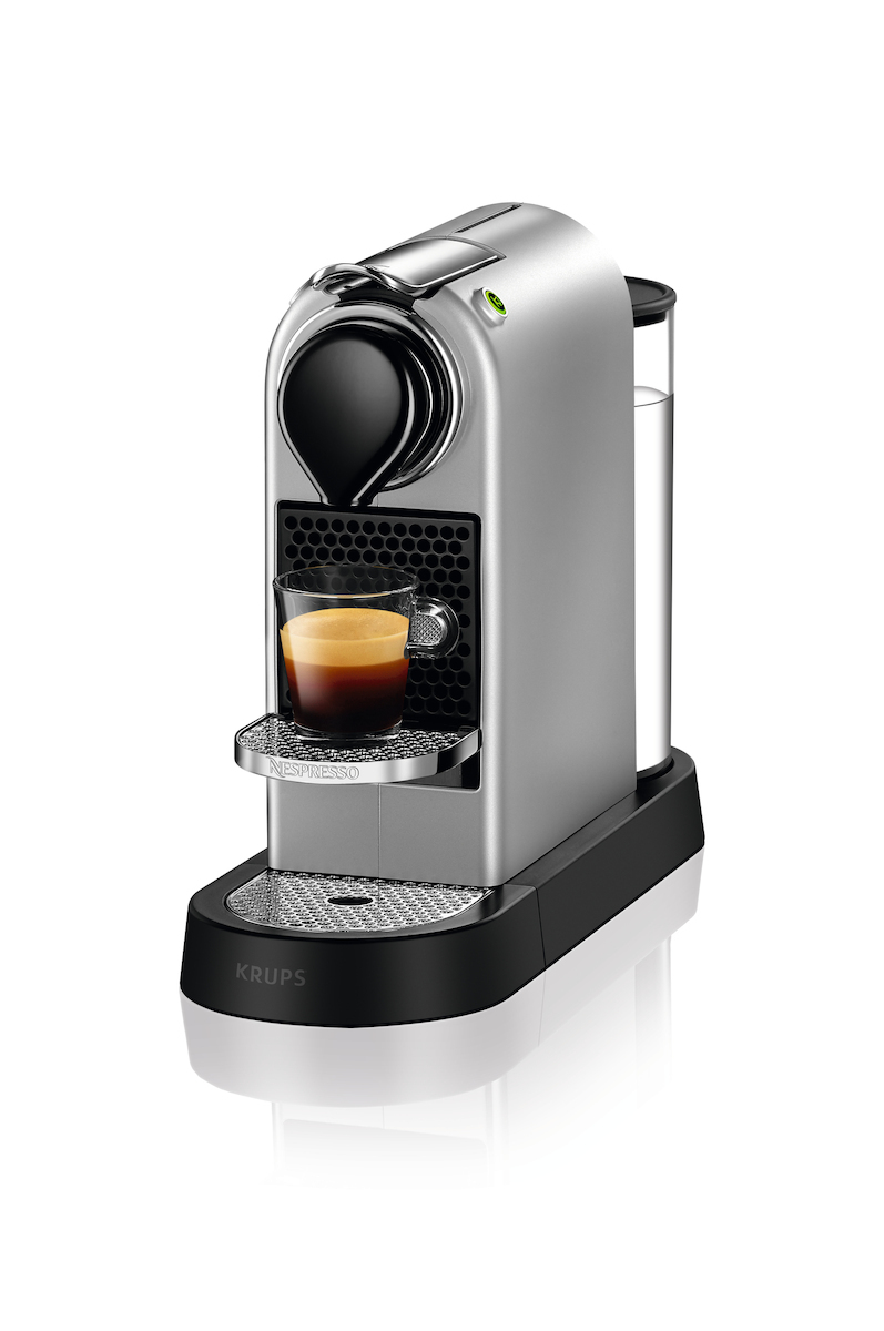 Krups CitiZ Καφετιέρα για Κάψουλες Nespresso Πίεσης 19bar Silver Κωδικός XN741B40