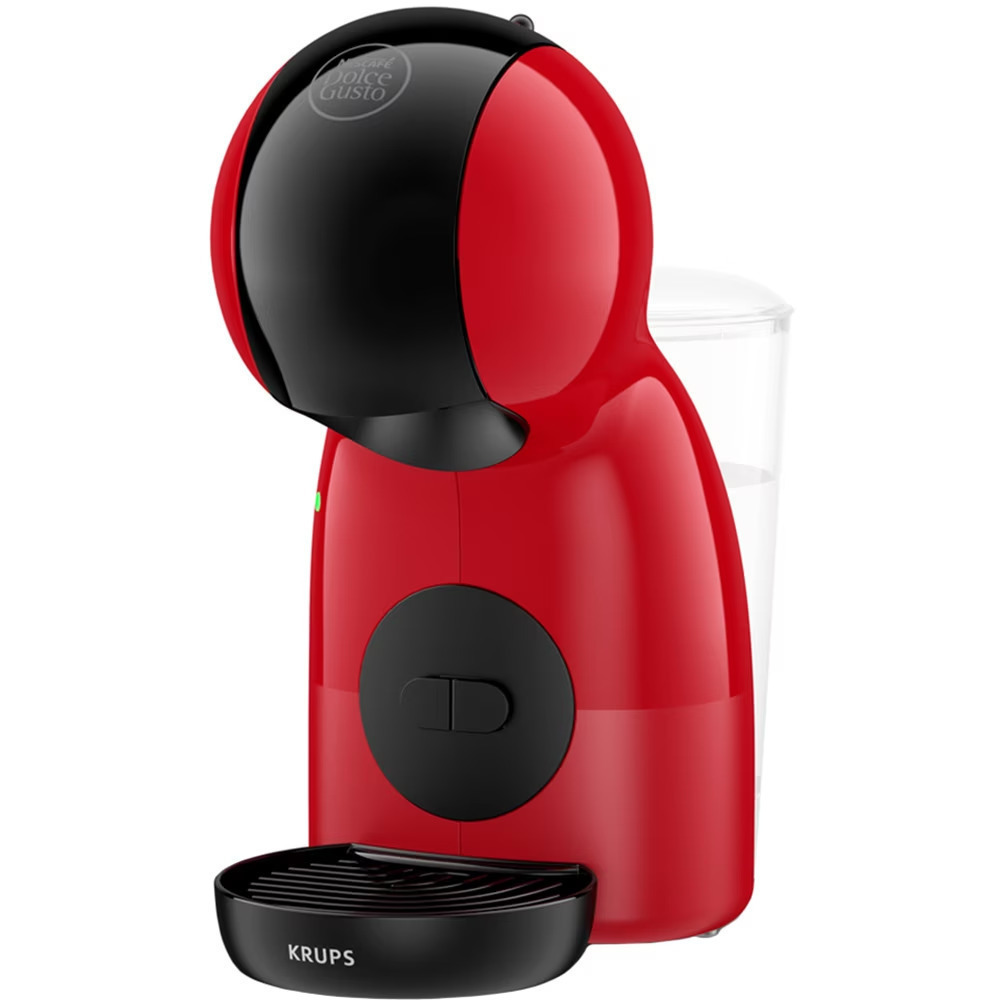 Krups Piccolo XS Καφετιέρα για Κάψουλες Dolce Gusto Πίεσης 15bar Κόκκινη Κωδικός KP1A3510