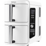 Ninja Double Stack XL Air Fryer με Διπλό Αποσπώμενο Κάδο 9.5lt Λευκό
