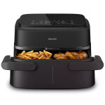 Philips Series 1000 Air Fryer με Διπλό Αποσπώμενο Κάδο 7.1lt Μαύρο